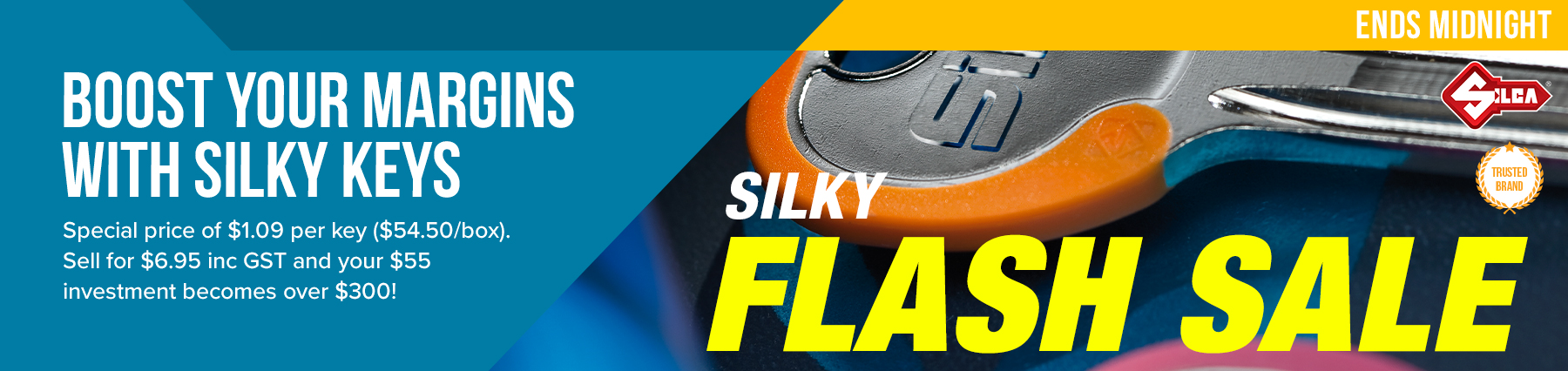 0426 Silca Silky Flash Sale